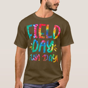 Camiseta Dia do Campo Escolar Diversão Tie Dye Field Day 20