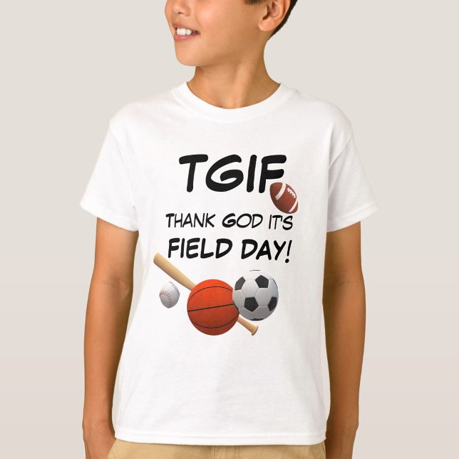 Camiseta Dia do Campo TGIF (Criador carregado)