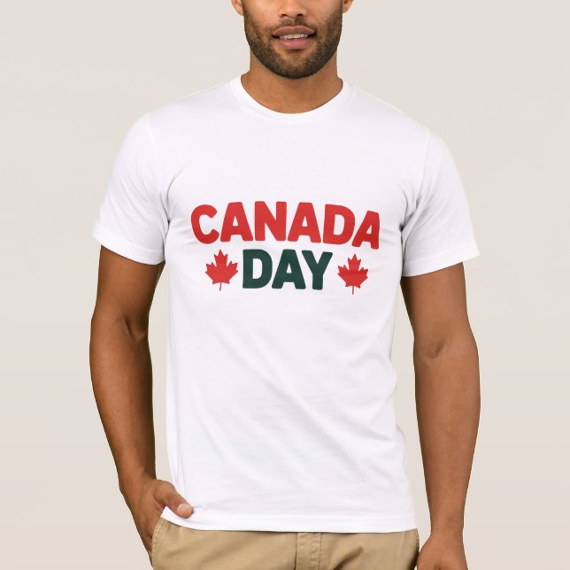 Camiseta Dia do Canadá (Frente)