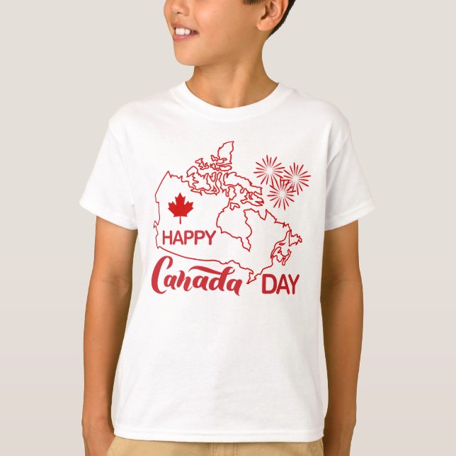 Camiseta Dia do Canadá (Frente)