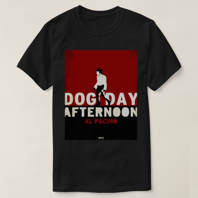 Camiseta dia do cão à tarde dia do cão dia da tarde dia do  (Frente do Design)
