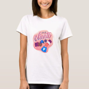 Camiseta Dia do Cliente Design de Apreciação
