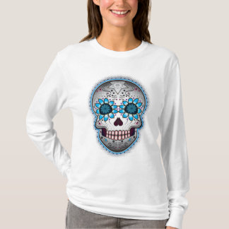 Camiseta Dia do crânio inoperante do açúcar