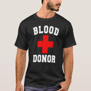 Camiseta Dia do Doador de Sangue Doação de Sangue Mulheres 