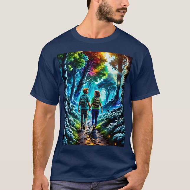 Camiseta Dia do excelente para um Hike! (Frente)