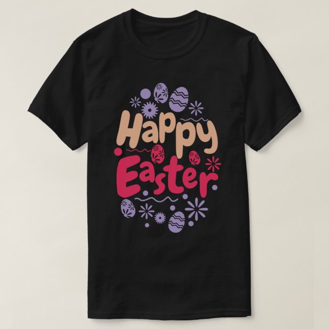 Camiseta Dia do felz pascoa 2023 8 (Frente do Design)