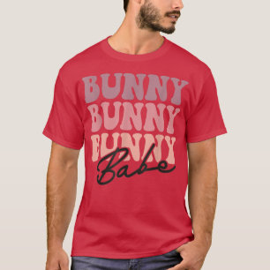 Camiseta Dia do Felz pascoa Bunny Babe
