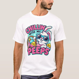 Camiseta Dia do felz pascoa - Refrigerindo Com Meus Peeps
