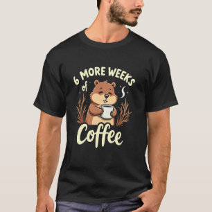Camiseta Dia do Furão Prognóstico Divertido de Primavera Te
