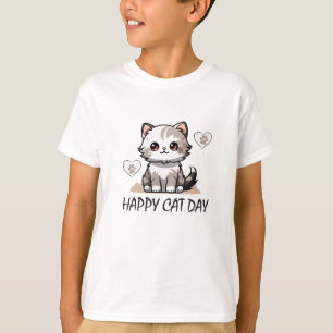 CAMISETA DIA DO GATO