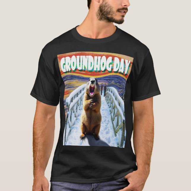 Camiseta Dia do Groundhog (Frente)