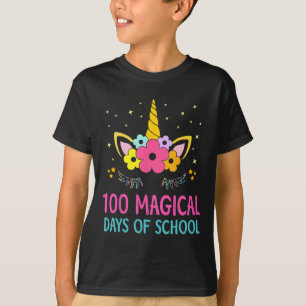 Camiseta Dia Do Jardim De Infância Para Meninas 100 Dias Má