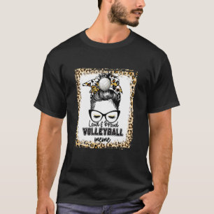 Camiseta Dia do Jogo da Vida do Voleibol Sangrento e Orgulh