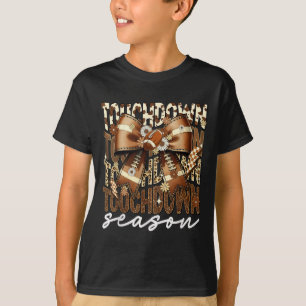 Camiseta Dia do Jogo de Arco de Futebol Americano