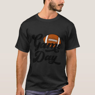 Camiseta Dia do jogo de futebol