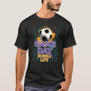 Camiseta Dia do Jogo de Futebol Não Vida