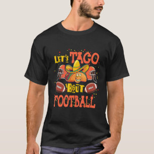 Camiseta Dia do Jogo do Taco de Futebol do vamos