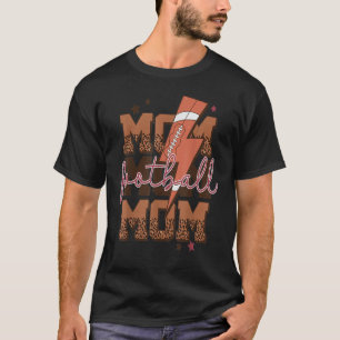 Camiseta Dia do Jogo Leopardo Retro Relâmpago de Futebol