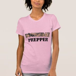 Camiseta Dia do julgamento final Prepper
