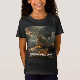 CAMISETA DIA DO MARMOTA - FELIZ DIA DO MARMOTA
