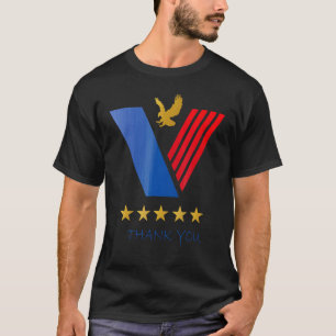 Camiseta Dia do Memorial Indignado Dia dos Veteranos da Ban