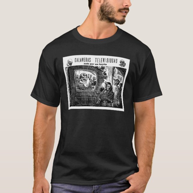 Camiseta Dia do morto, México. Cerca de 1949 (Frente)