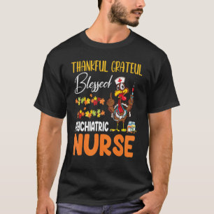 Camiseta Dia do obrigado Turquia Graças à Felícia Psicia Ab