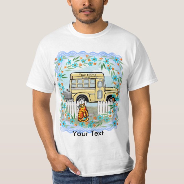 Camiseta Dia do Ônibus Escolar (Frente)
