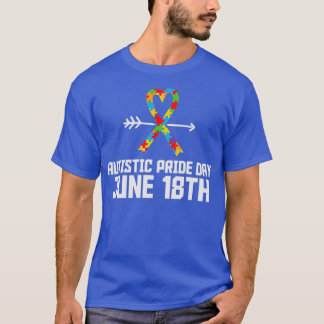 Camiseta Dia do Orgulho Autista 18 de junho Gift do Autismo