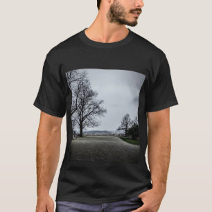 Camiseta Dia do outono da cinza em Praga