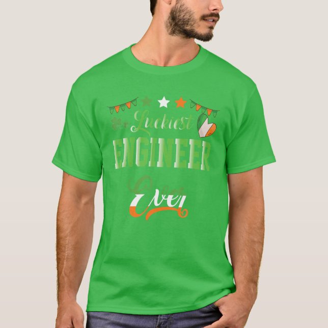 Camiseta Dia do Pá, Irlanda Céltica Fon, Rua Verde Muito Ir (Frente)