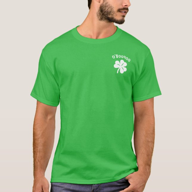 Camiseta Dia do Paddy - O'BooHoo (Frente)