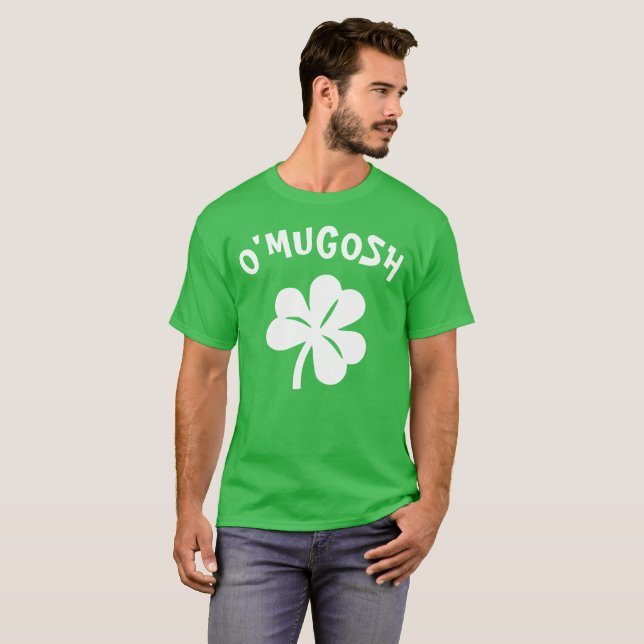 Camiseta Dia do Paddy - O'MUGOSH (Frente Completa)