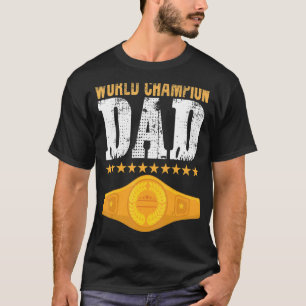 Camiseta Dia do Pai do Cinturão de Campeões dos Mens, de Pa