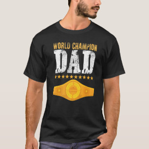 Camiseta Dia do Pai do Cinturão de Campeões dos Mens, de Pa