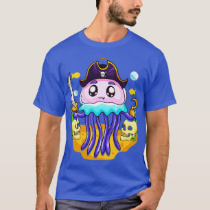 Camiseta Dia do Partido Pirata de Água-Viva