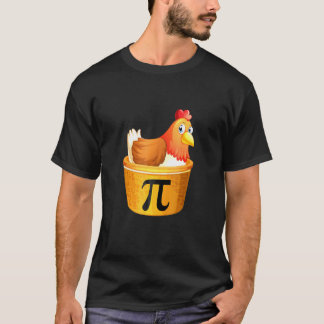 Camiseta Dia do Pi 2020 Frango Pi Dia da Torta Geek de Mate