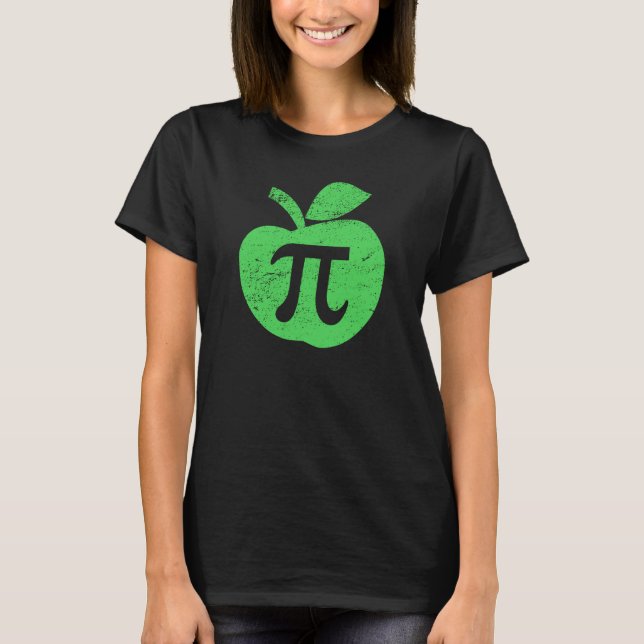 Camiseta Dia do Pi da torta de Apple (Frente)