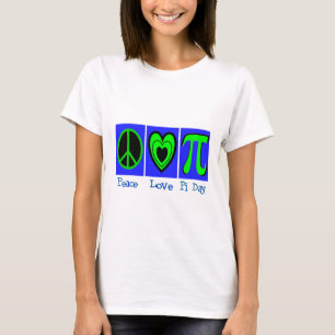 Camiseta Dia do Pi do amor da paz
