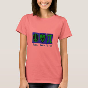 Camiseta Dia do Pi do amor da paz