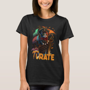 Camiseta Dia do Pi Gato Pirata 3 14  Professor de Matemátic