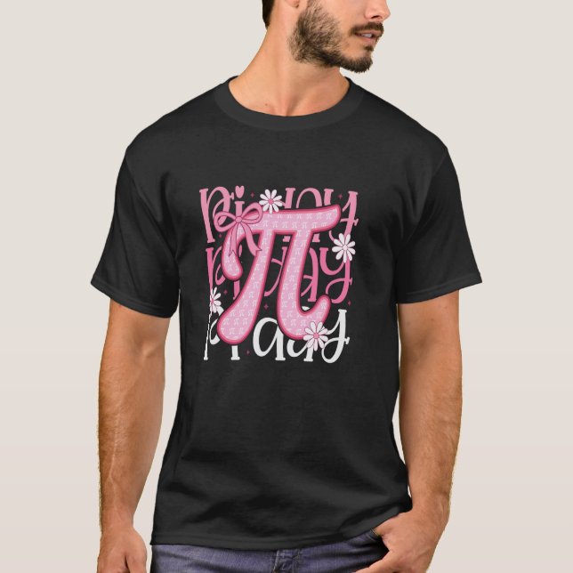 Camiseta Dia do Pi Rosa (Frente)