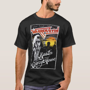 Camiseta Dia do Presente Warren Art Zevon Gráfico Para Vent
