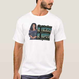 Camiseta Dia do Presidente da História Negra Michelle Obam