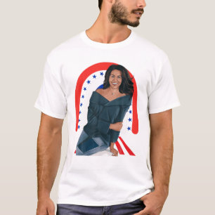 Camiseta Dia do Presidente da História Negra Michelle Obam
