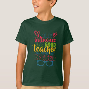 Camiseta Dia do Professor A Influência de Um Bom Professor