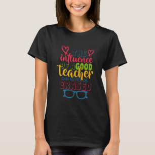 Camiseta Dia do Professor A Influência de Um Bom Professor