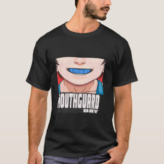 Camiseta Dia do Protetor Bucal Proteja os Dentes Esportes C