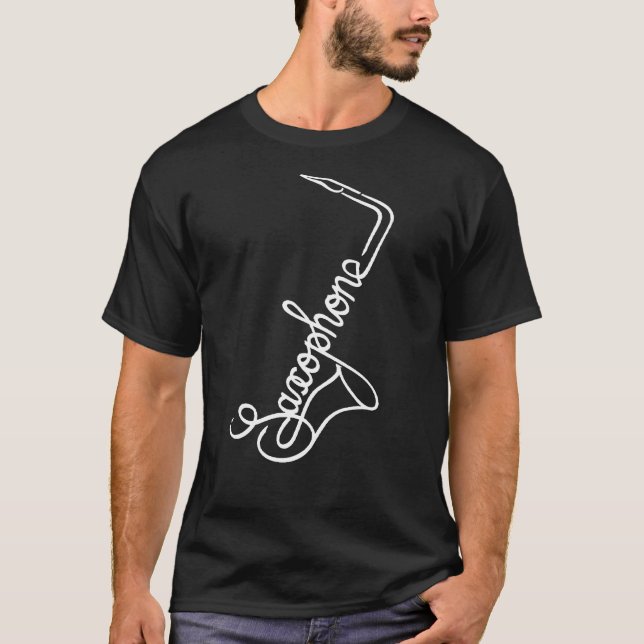 Camiseta Dia do Saxofone (Frente)