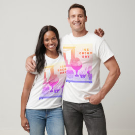 Camiseta Dia do sorvete